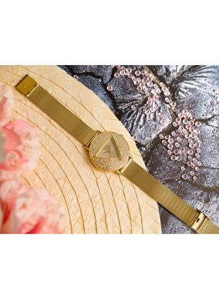 Women's Gold Analog Stainless Steel Strap Watch - GW0477L2 - view 4
