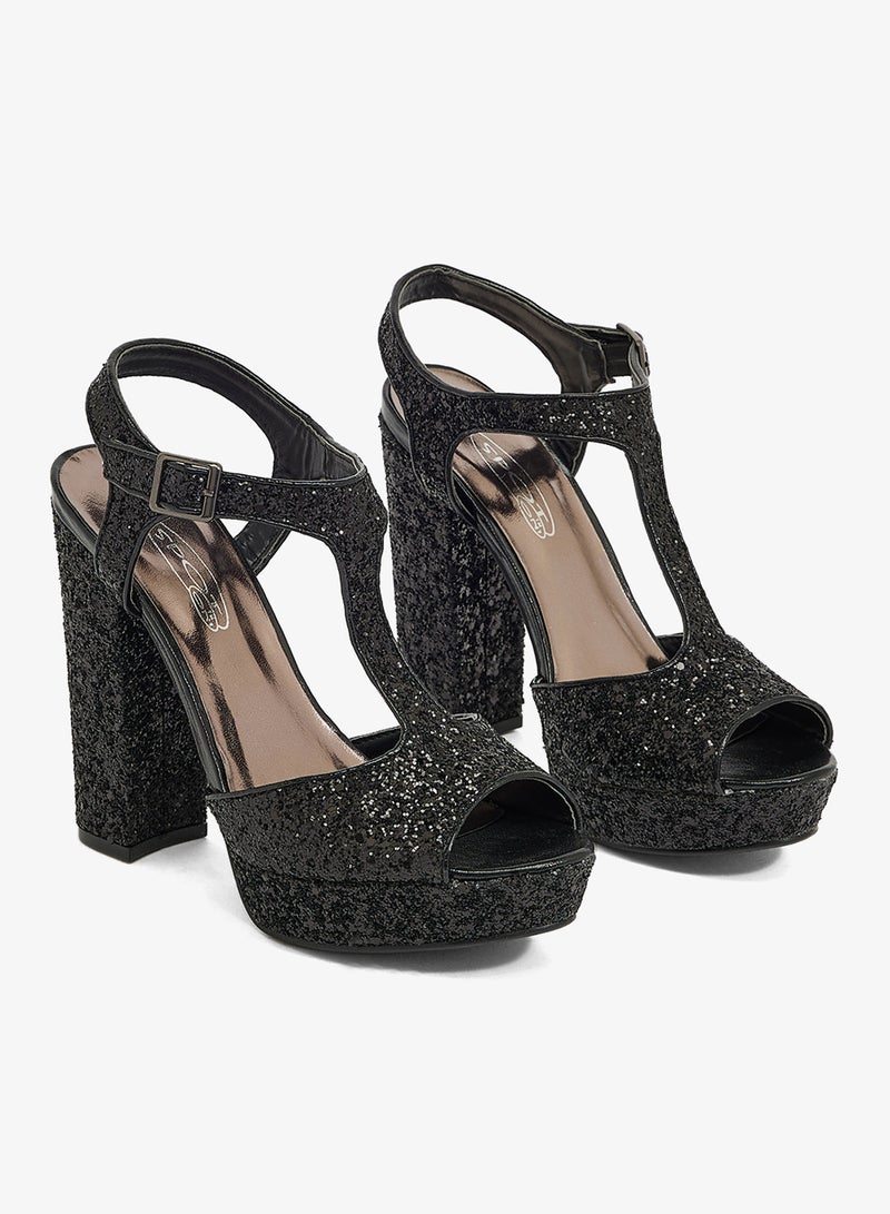 Spot-On Heeled Sandals - Image 4