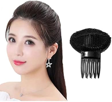 Quupy 1Set Hair Styling Accessories Kit Bump It Up Volume Hair Base Pads Hair Comb Hairpins Ponytail Roller Rings Bun Maker Holder for Women Girls - Image 5