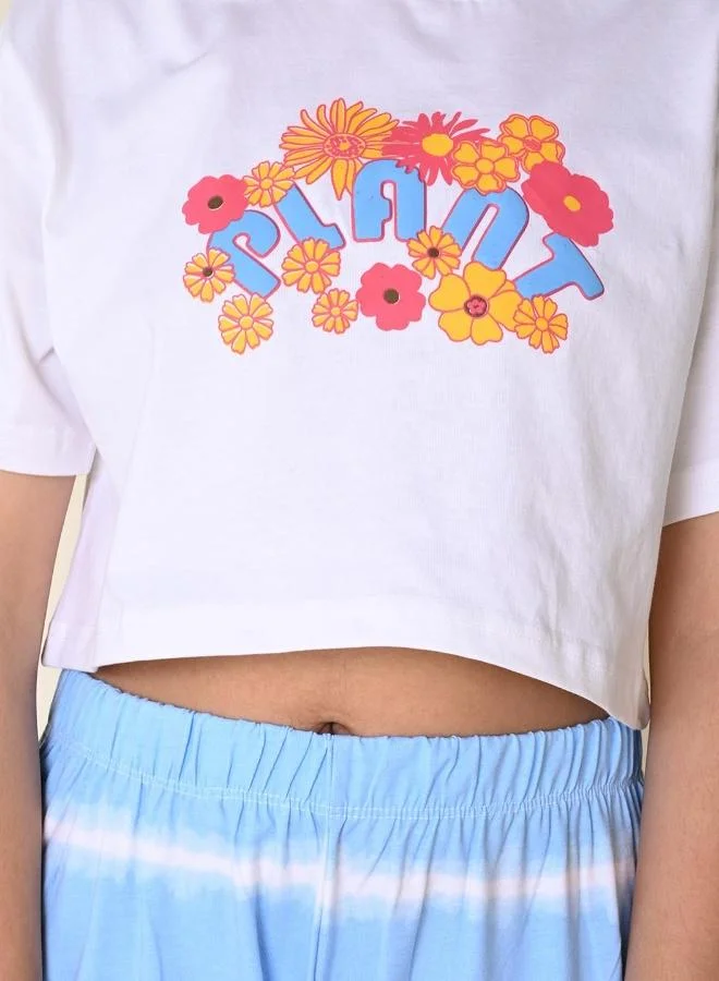 ليل بيكس طقم ملابس بناتي أزرق