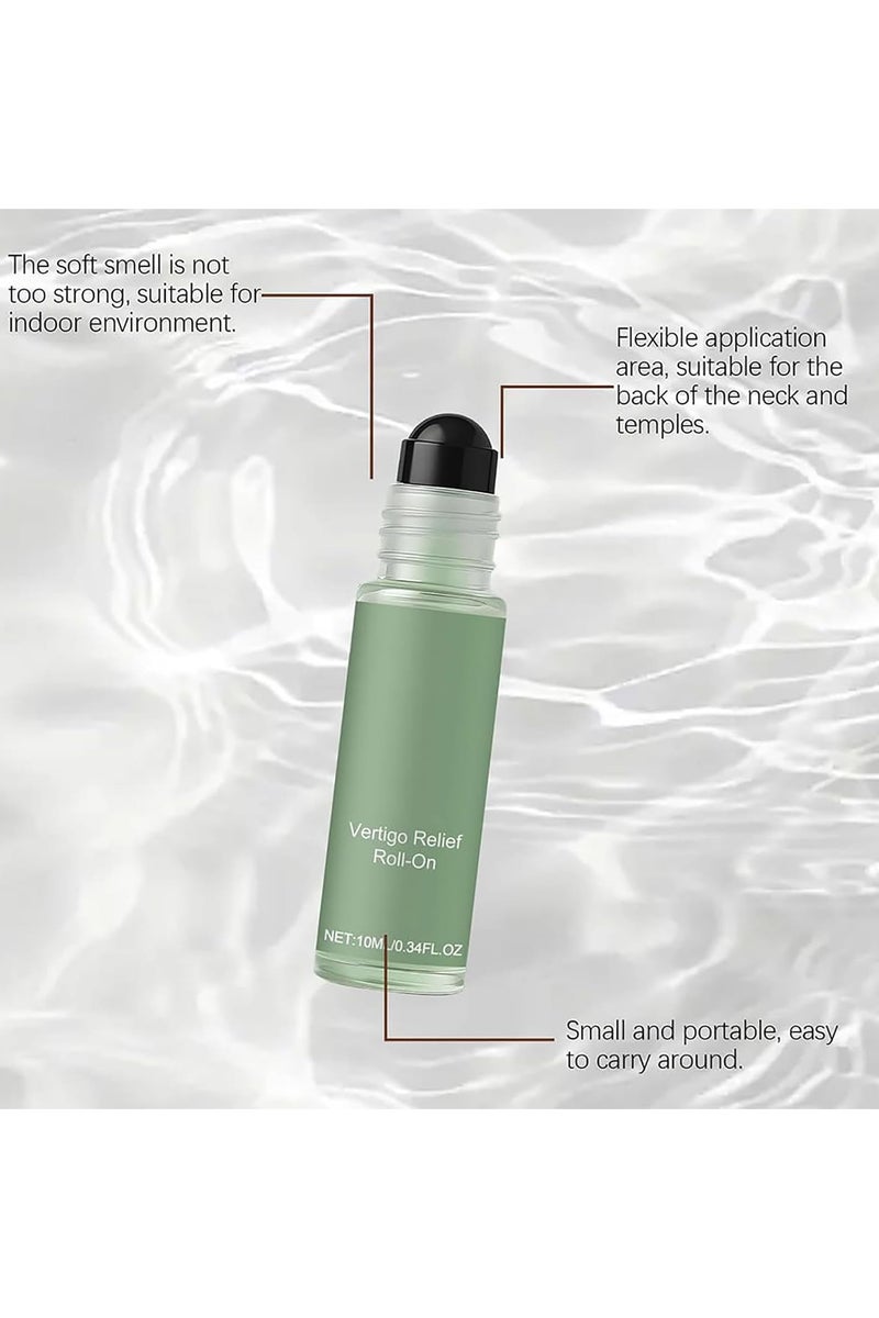 ATRJSZ VertiSooth Anti-Dizzy Roll-On, VertiSoothe Roll-On Antimareos, Fast-Acting Essential Oils, Natural Ingredients Can Quickly Relieve Dizziness - Image 4