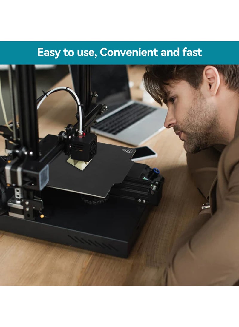 SYOSI - Magnetic 3D Printer Build Plate, Removable Heated Bed Cover for Ender 3, Improve Print Adhesion and Removal - Image 1
