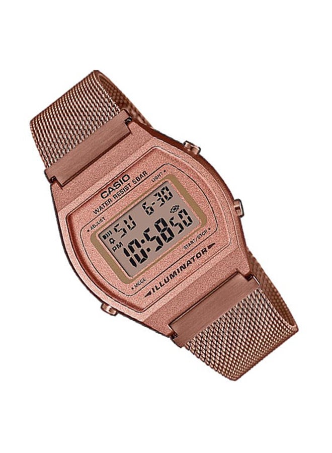 CASIO Unisex Vintage Watch B640WMR-5ADF - 39 mm - Rose Gold - Image 4