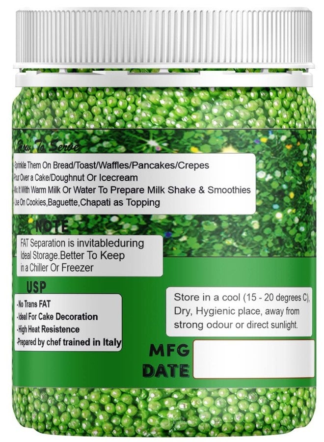 RED CLIFF Pearl Balls | Small Sized Pearls Ideal for Cake Decoration & Garnishing 350g (Pack of 2) (Green) - Image 2