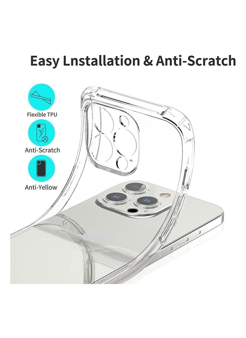Bills IPhone 14 Pro Case 6.1 Inch Ultra Slim Case, Soft TPU Material with 4 Corners Bumper, Shockproof Protection Anti-Scratch Anti-Drop Clear Cell iPhone 14 Pro Cover, Compatible with iPhone 14 Pro  - Image 5
