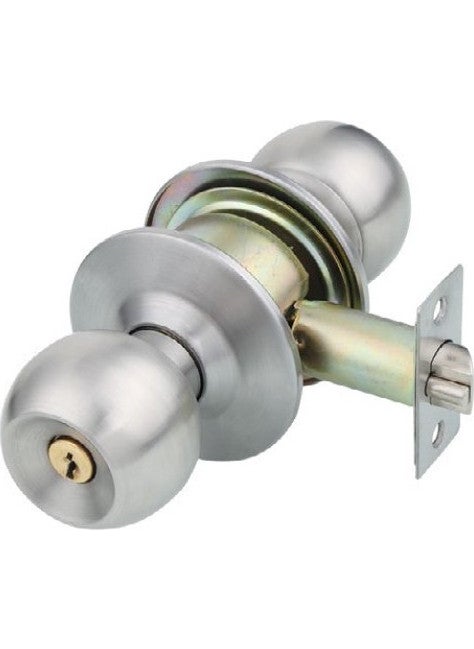 Master - Hotel Type Room Knob Satin Lock - Image 1