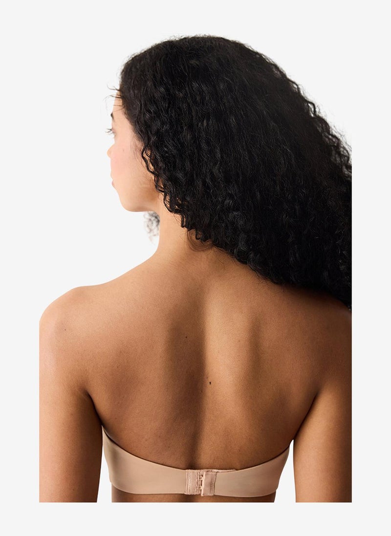 Penti Women Deep Decollete Beige Push Up Wired Padded Bra - Image 4