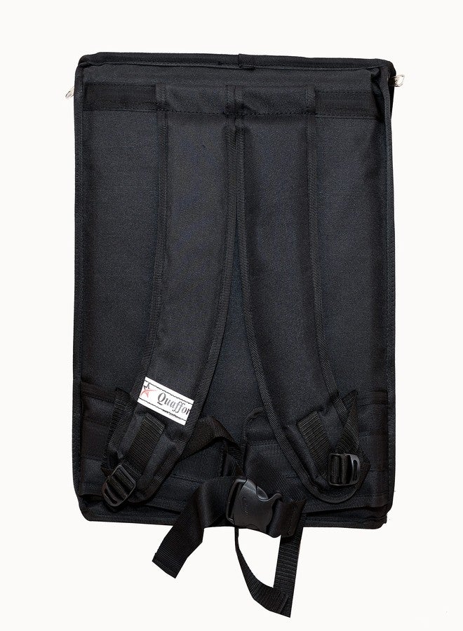 Quaffor Black 18 inch Food/Pizza/Cake/Zomato delivery Backpack Bag - Image 4