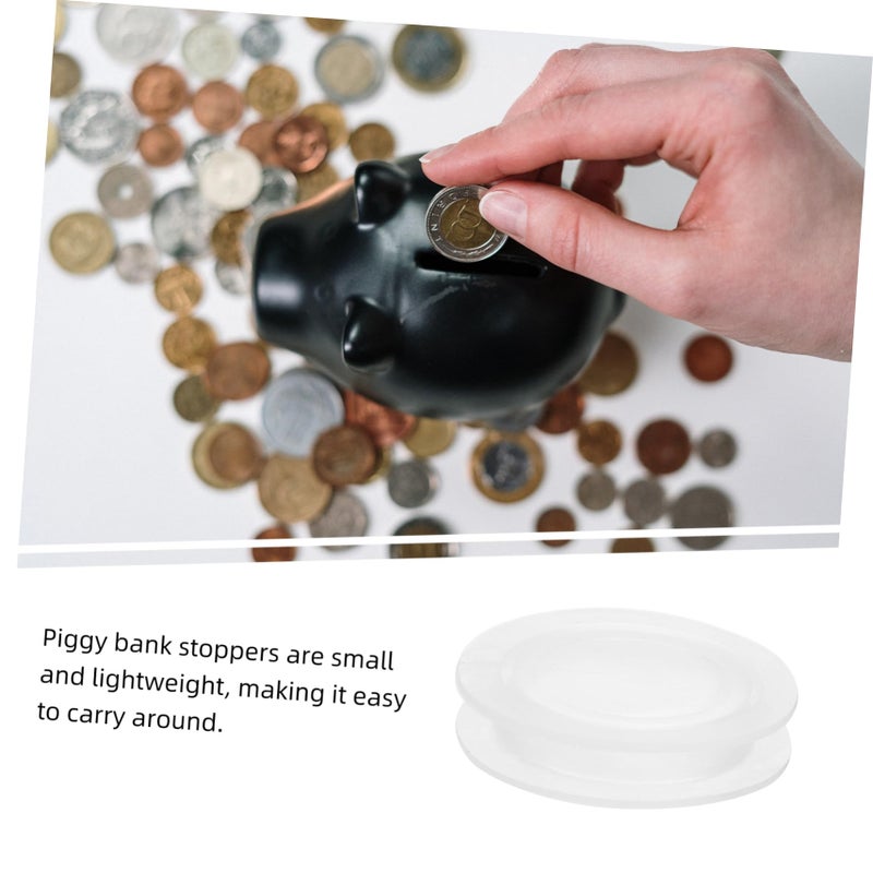 3 Pack 60 Pcs Piggy Bank Plugs Stoppers Bottom Covers For Saving Box And Jars Multi Purpose Sealing Caps - Image 4