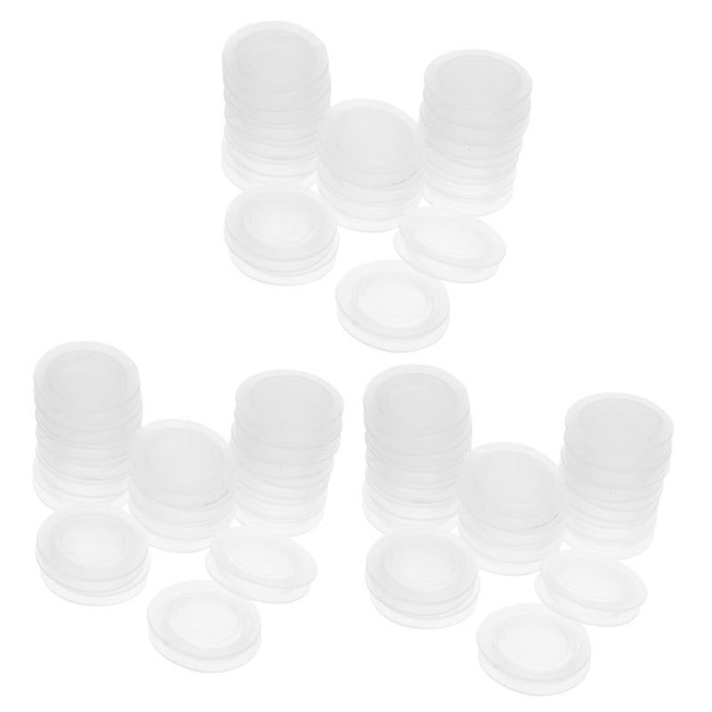 3 Pack 60 Pcs Piggy Bank Plugs Stoppers Bottom Covers For Saving Box And Jars Multi Purpose Sealing Caps - Image 1