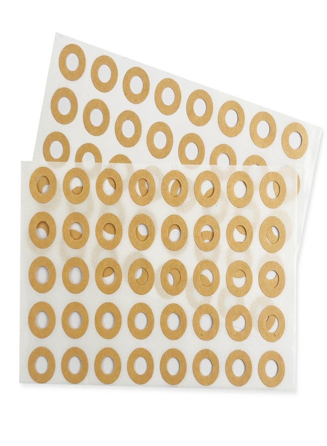 Yeachlaing Hole Reinforcement Stickers Labels,Kraft,Pack of 1400 - Image 1