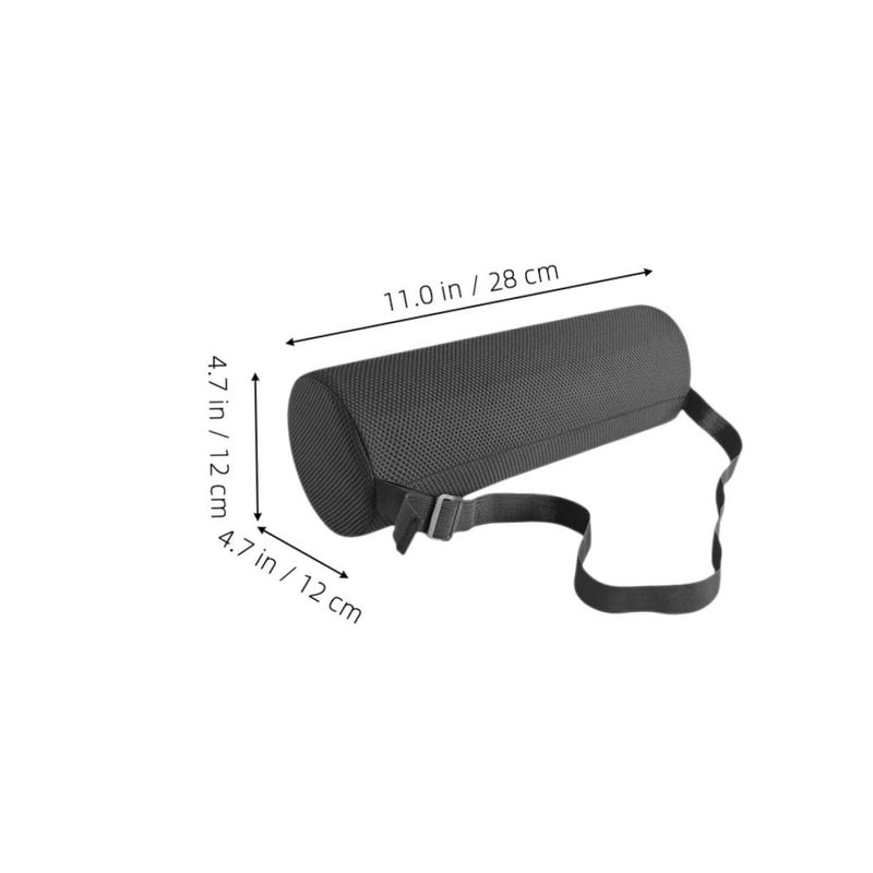 Memory Foam Lumbar Support Pillow Breathable Mesh For Office Chair Car Seat Portable - Image 3