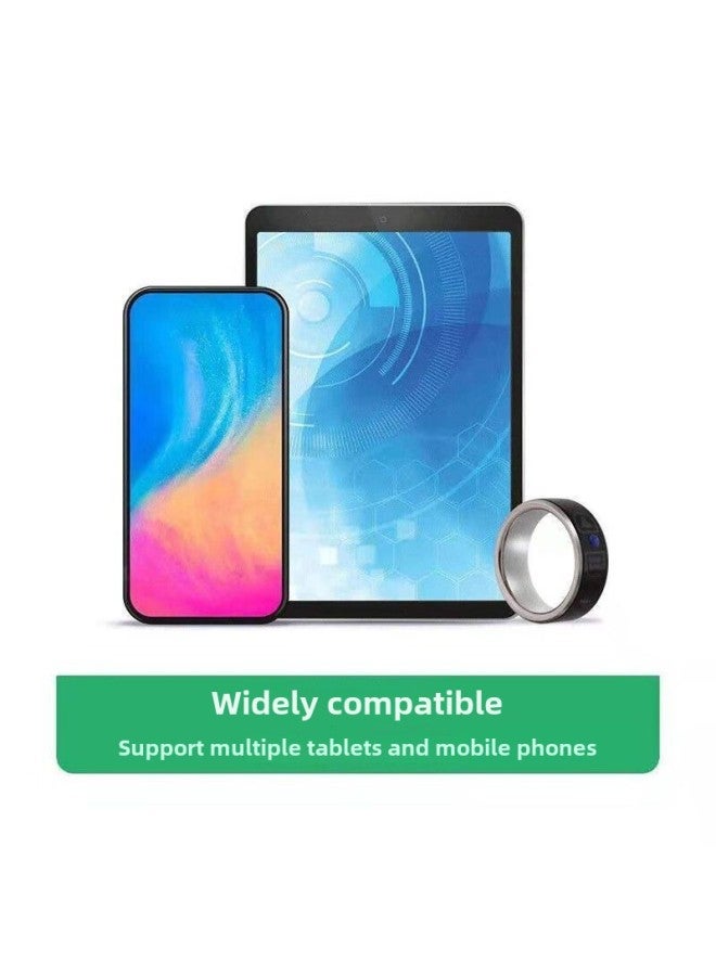 Mobile Phone Bluetooth Smart Remote Control Brush Video Remote Photo Novel Page Turning And Other Black Technology Lazy Remote Control Ring-Color:17 (circumference 56mm) 40-50kg - Technology Ring [like - Page Turn - Selfie - Novel]  - Image 5