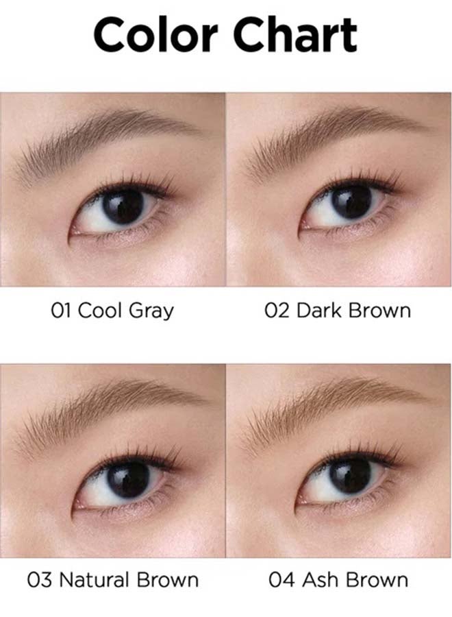 Peripera Speedy Skinny Browcara 04 Ash Brown - Image 3