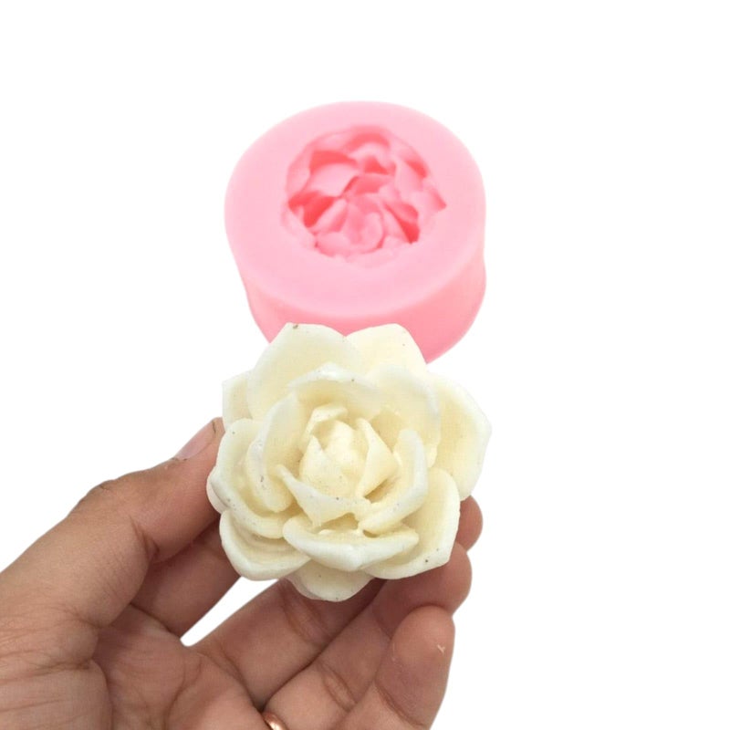 Polaris Fox Polaris Fox Pack of 1 Small Lotus Silicon Mould | Can be Used for Candle and soap Making | Wax Capacity is 23gm.  - Image 5