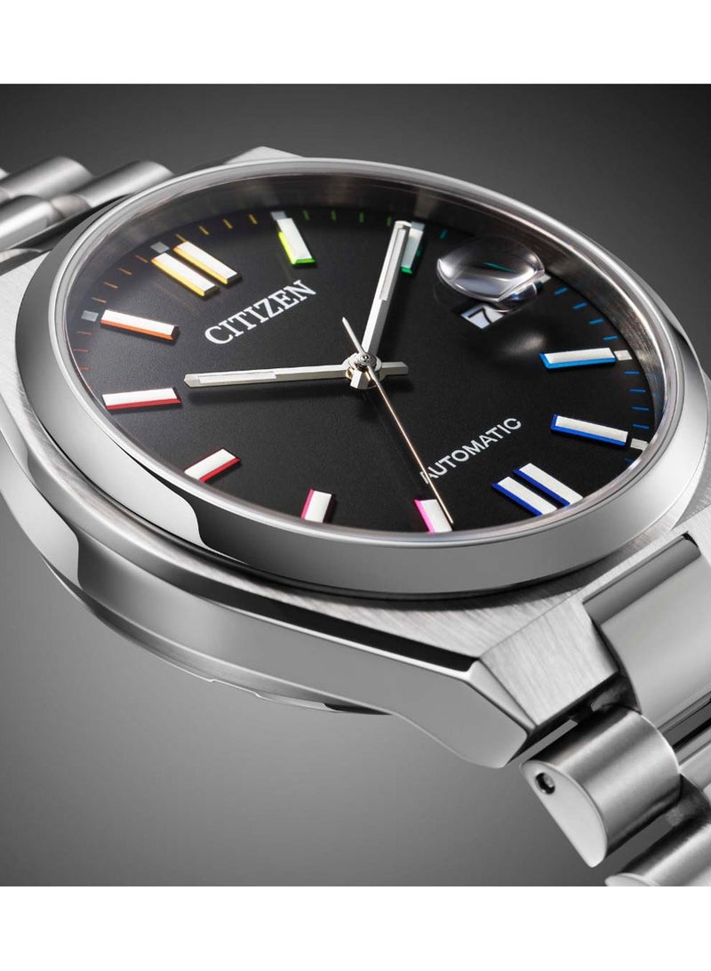 CITIZEN Tsuyosa Automatic Black Dial Stainless Steel Men's Watch NJ0151-53E - Image 2