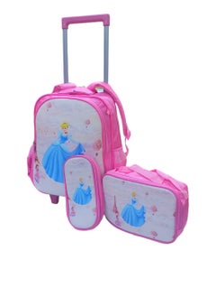 Disney 3 In 1 School Backpack With 15 Inch Wheels  - Image 1