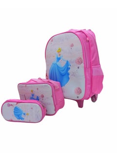 Disney 3 In 1 School Backpack With 15 Inch Wheels  - Image 2