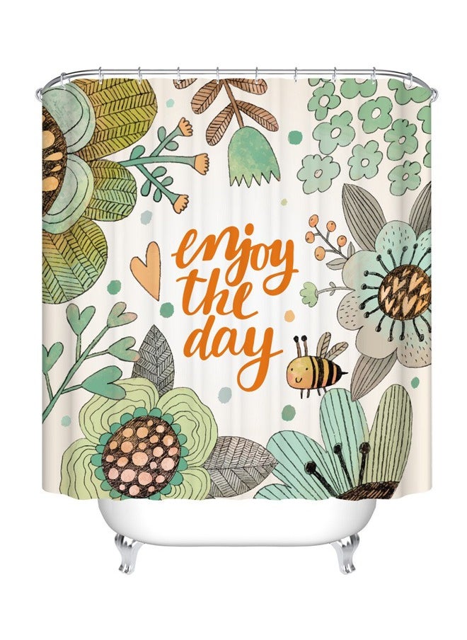 No branded Enjoy Your Day Shower Curtain 
