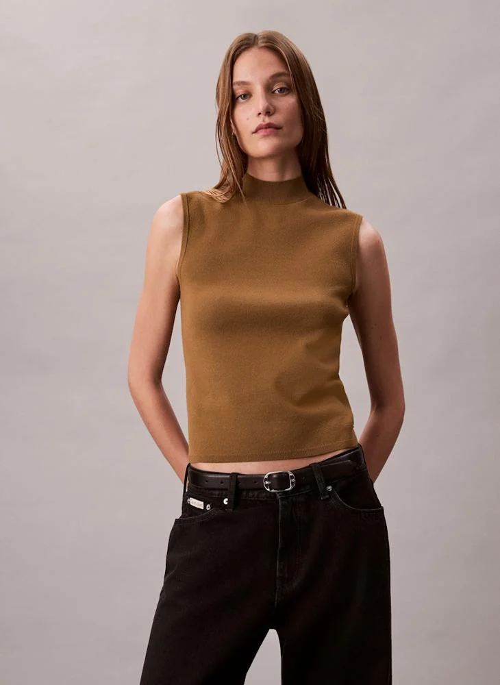 CALVIN KLEIN Essential Mockneck Sweater