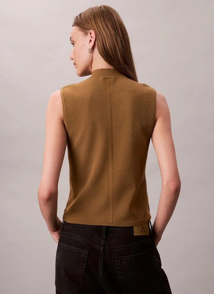 CALVIN KLEIN Essential Mockneck Sweater