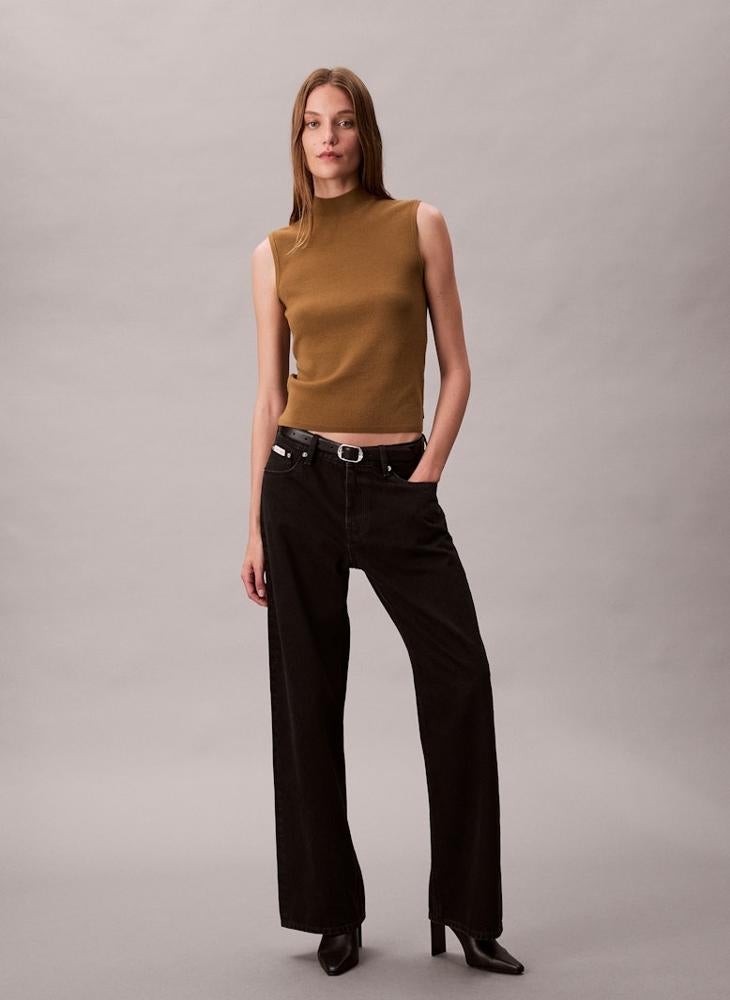 CALVIN KLEIN Essential Mockneck Sweater - Image 5