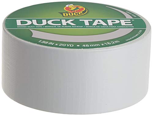 Duck Brand Colored Duct Tape, Dove Grey, 1.88 Inches x 20 Yards, Single Roll (285226) - Image 2