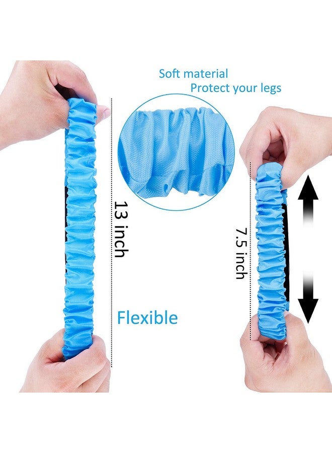 Augshy 5 Pcs 3 Legged Race Bandscolorful Elastic Tie Rope Three Legged Race Bands For Carnival Relay Race Field Day Games For Adults Outdoor Team Game Party Supplies - Image 2