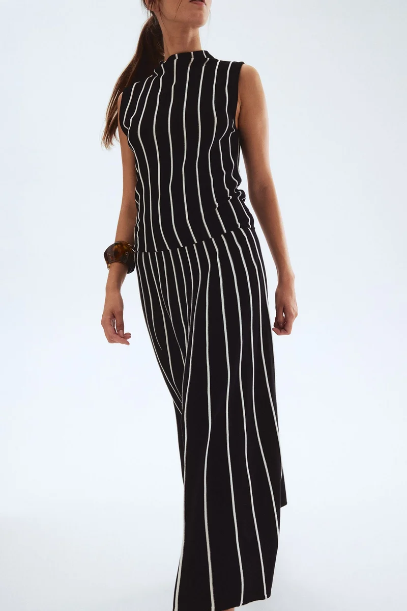 H&M Long knitted dress