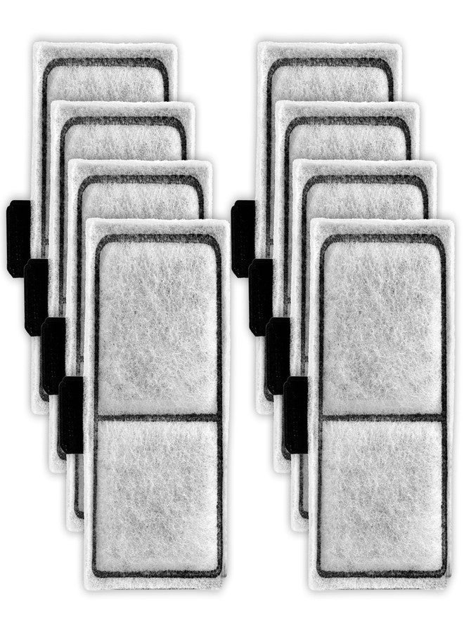 NQEUEPN 8pcs Filter Cartridges Compatible with EF-S, 2.2x3.8inch Fish Bowl Filter Fish Tank Filters Aquarium Replacement Cartridges for Water Filtration - Image 1