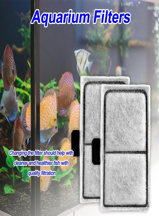 NQEUEPN 8pcs Filter Cartridges Compatible with EF-S, 2.2x3.8inch Fish Bowl Filter Fish Tank Filters Aquarium Replacement Cartridges for Water Filtration - Image 5