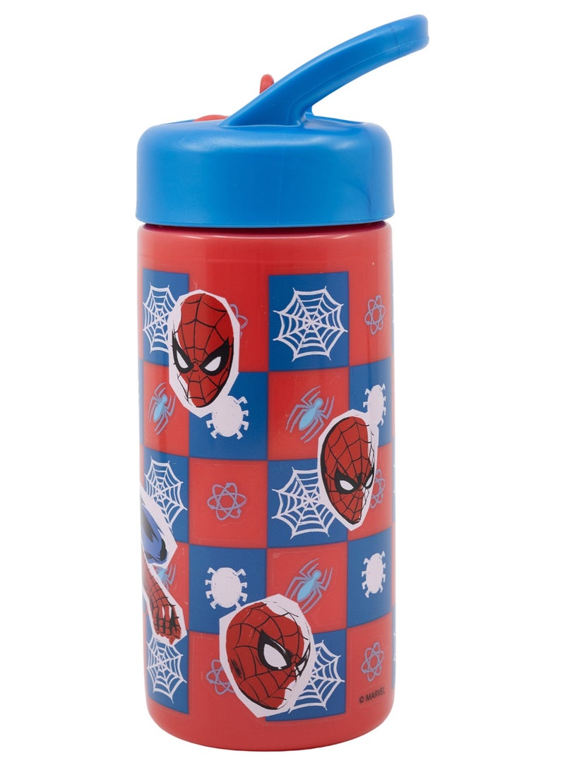 STOR Marvel Playground Sipper Bottle 410 Ml Spiderman Arachnid Grid - Image 1
