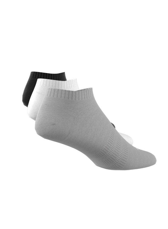 Adidas thin&light sportswear 3 pair pack unisex no show socks - Image 4