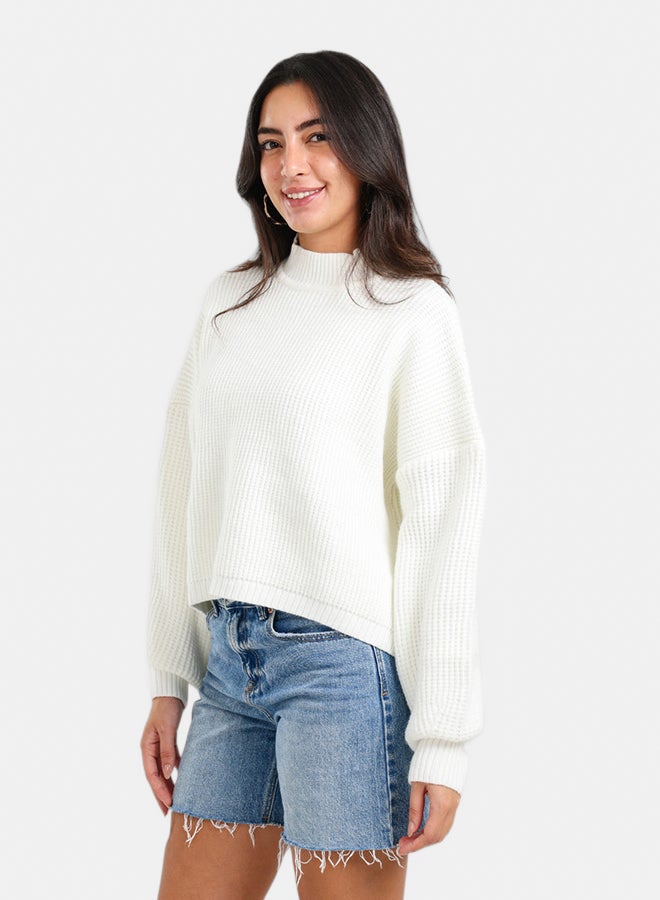Carina Classic Ribbed Pullover - Image 3
