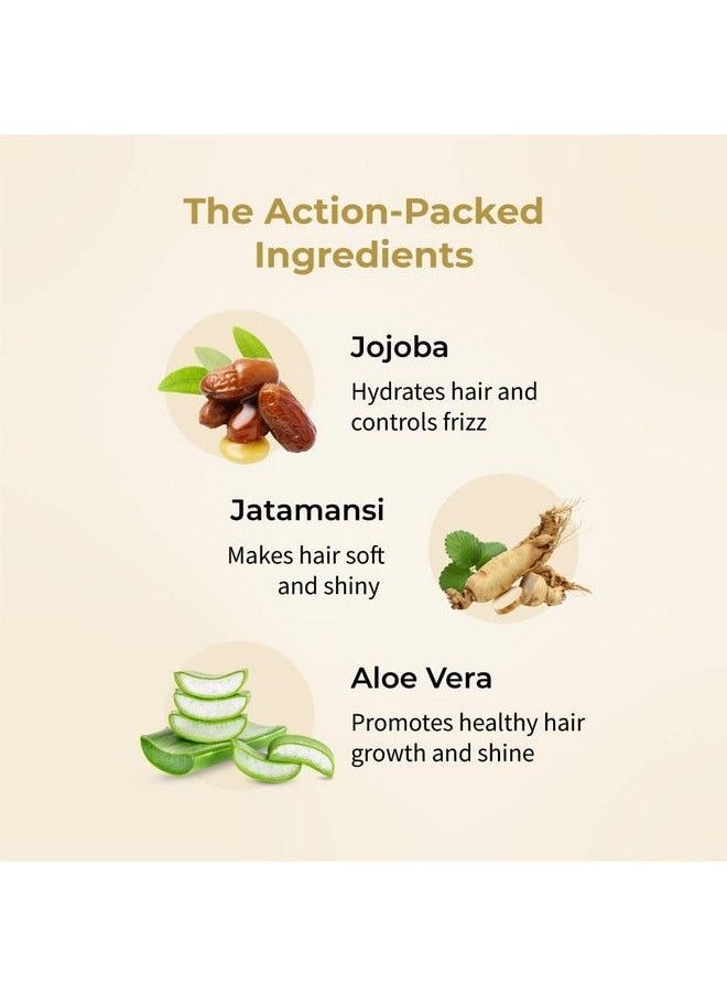 Vedix Ayurvedic Hair Mask Customized Druti Sheacare Deep Nourish Hair Mask For Dry And Frizzy Hair With Jojoba + Jatamansi + Aloe Vera 200Gm  - Image 4
