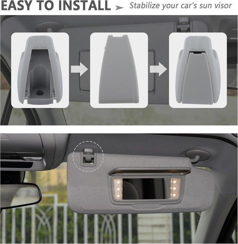 Stacool مجموعة مشابك واقي الشمس للسيارة Stacool 2PCS - Image 3