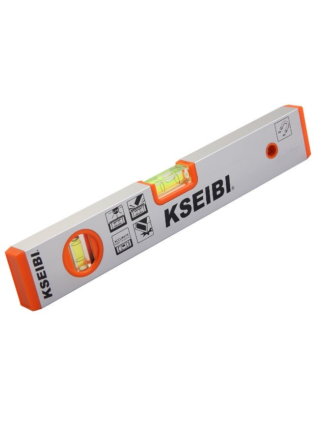 KSEIBI Magnetic Spirit Levels With Three Vials, For Measuring And Determining The Levelness Or Plumbness Of Surfaces - Image 1