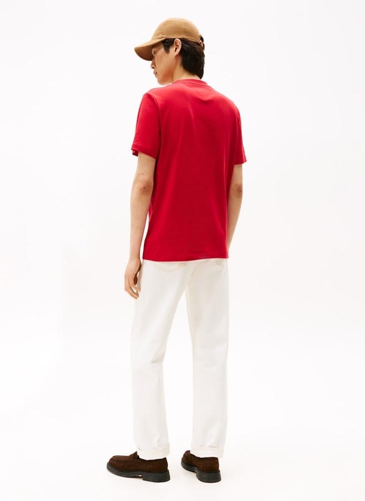 TOMMY HILFIGER Graphic Logo Crew Neck T-Shirt - Image 2