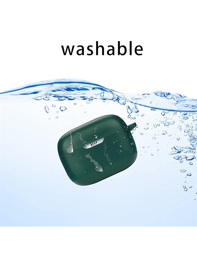 erorex Case For Jbl Tune 230Nc Tws Ultra Thin Soft Cover Slim Fit Anti Fall Not Easy To Dirty Black - Image 2