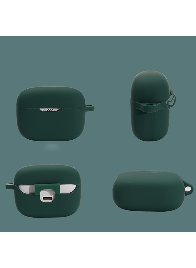 erorex Case For Jbl Tune 230Nc Tws Ultra Thin Soft Cover Slim Fit Anti Fall Not Easy To Dirty Black - Image 4