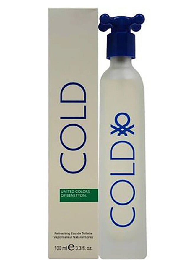 BENETTON COLD BLUE EDT FOR MEN 100 ML