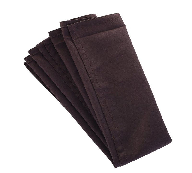 Switchon Solid Color Dining Table Napkins Set of 6 | 16x16 inch Cloth Napkins with Double Stitched Corners | Washable, Durable, Fast Color | Made in India for Home, Cafes & Restaurants - Image 1