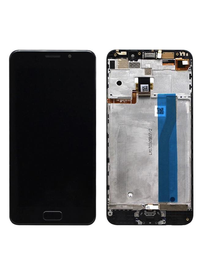 إيروريكس شاشة LCD بديلة OEM لهاتف ASUS Zenfone 3S Max ZC521TL X00GD مع محول رقمي كامل التجميع مع إطار (أسود) - Image 3