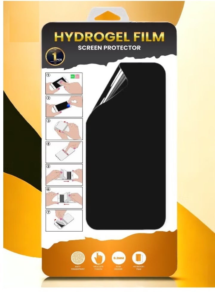JAJEEK X9B Hydrogel Privacy Film Screen Protector – Anti-Glare, Privacy Protection, Full Coverage for Honor X9B | Scratch-Resistant, Ultra-Thin & Black - Image 3