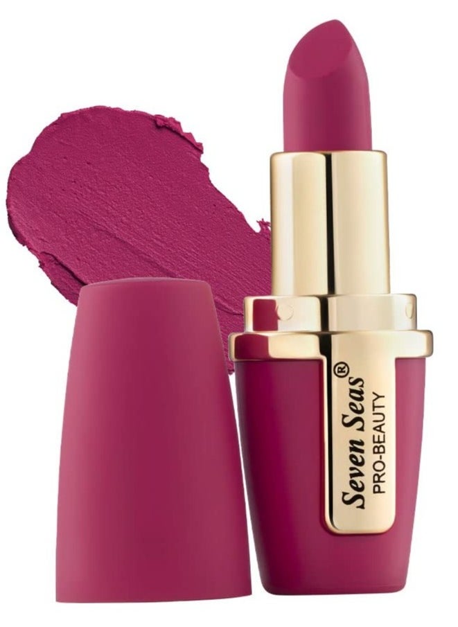 Seven Seas Seven Seas Lip Comfort Velvet Finish Matte Lipstick Long Lasting Smooth Application fsun proTransferproof and Smudge Proof  Highly Pigemented Lipstick for Women Monza  - Image 2