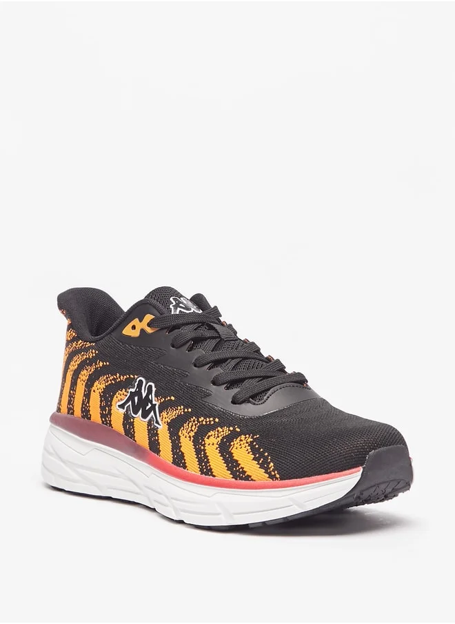 Kappa Mens Printed Lace-Up Sports Shoes