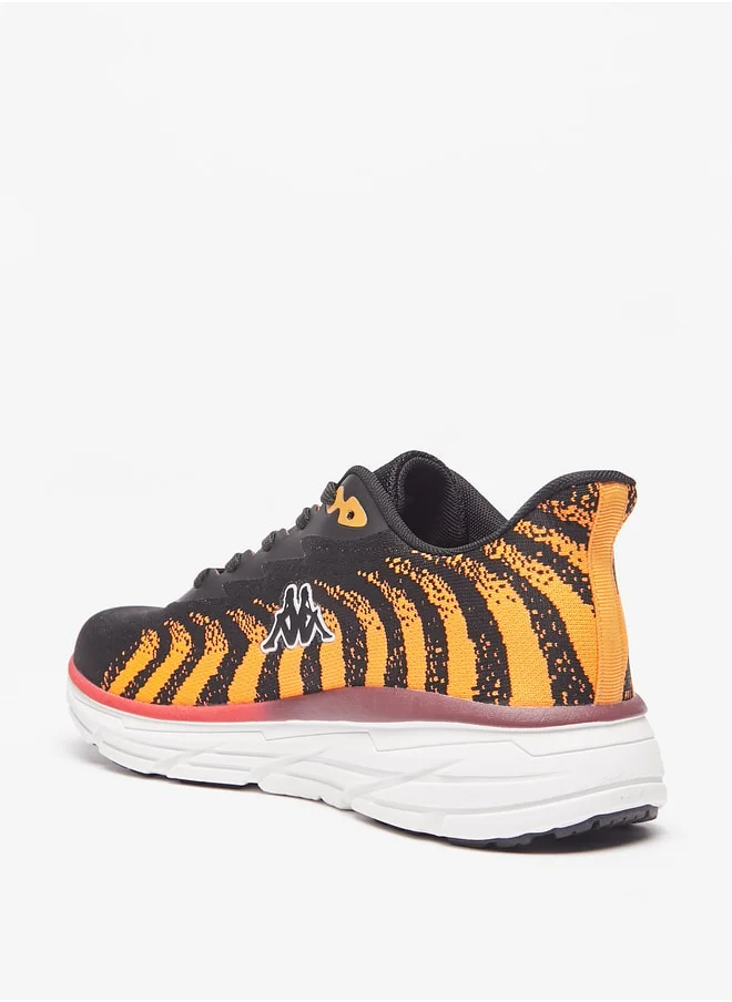 Kappa Mens Printed Lace-Up Sports Shoes
