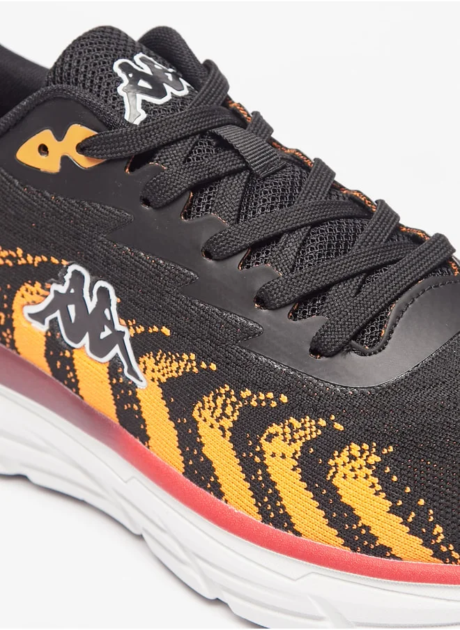 Kappa Mens Printed Lace-Up Sports Shoes