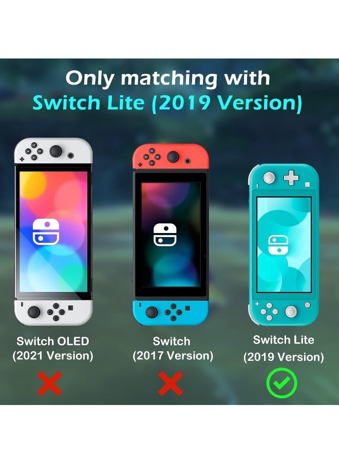 Generic Flash Pika Switch Lite Protective Case Cool Soft TPU Shell Shockproof Scratch Resistant Cover Joy Con Japanese Amine Skin (Rocker cap not included)  - Image 2