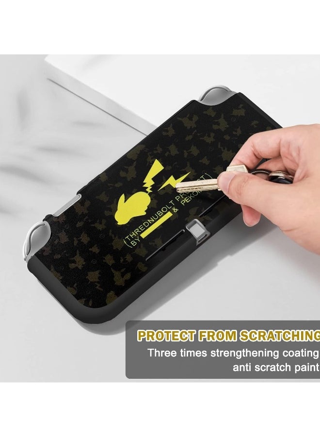 Generic Flash Pika Switch Lite Protective Case Cool Soft TPU Shell Shockproof Scratch Resistant Cover Joy Con Japanese Amine Skin (Rocker cap not included)  - Image 4